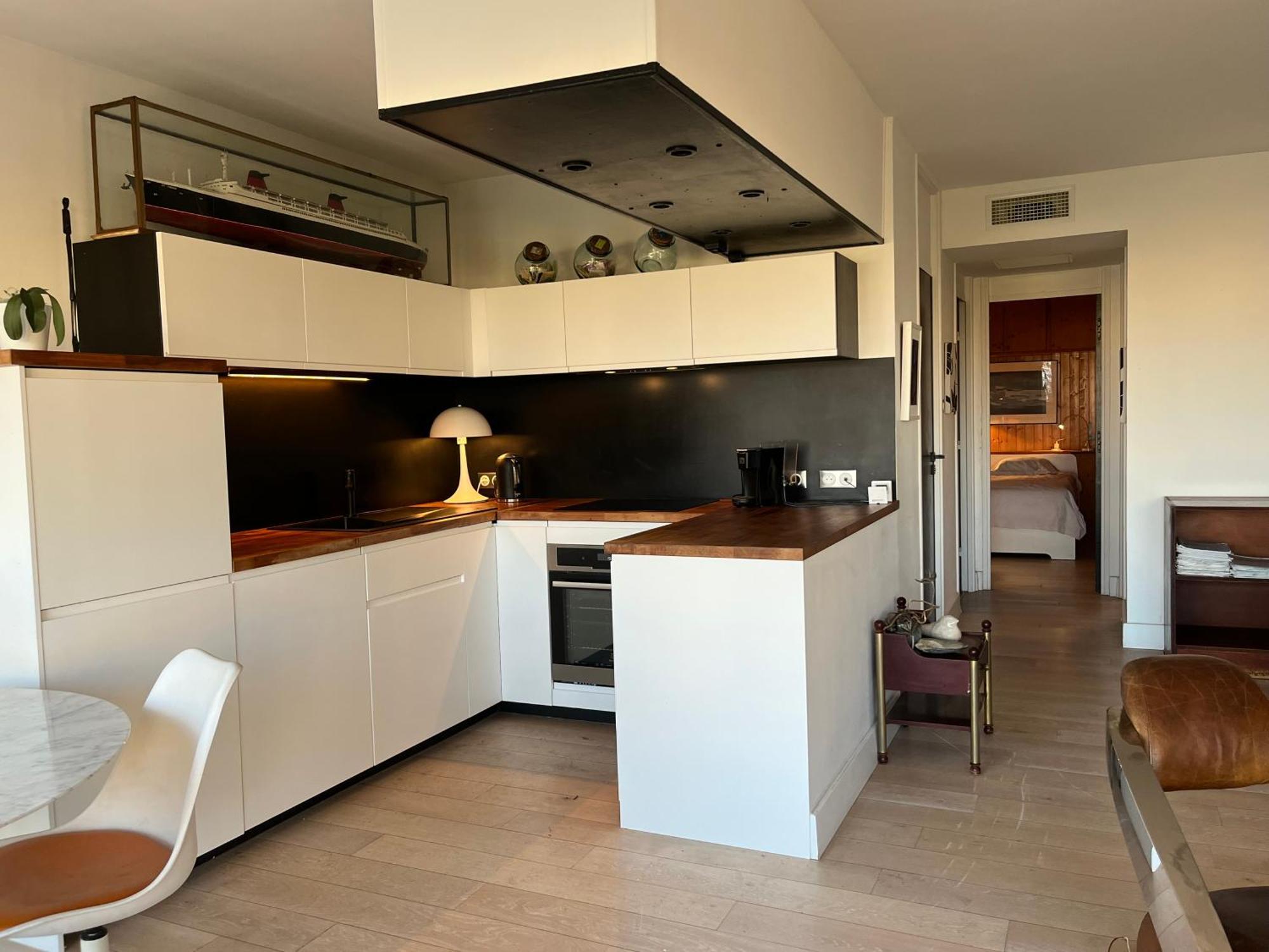 T3 Vue Port 200M De La Plage 2 Chambres Avec Garage Карнон Плаж Екстериор снимка